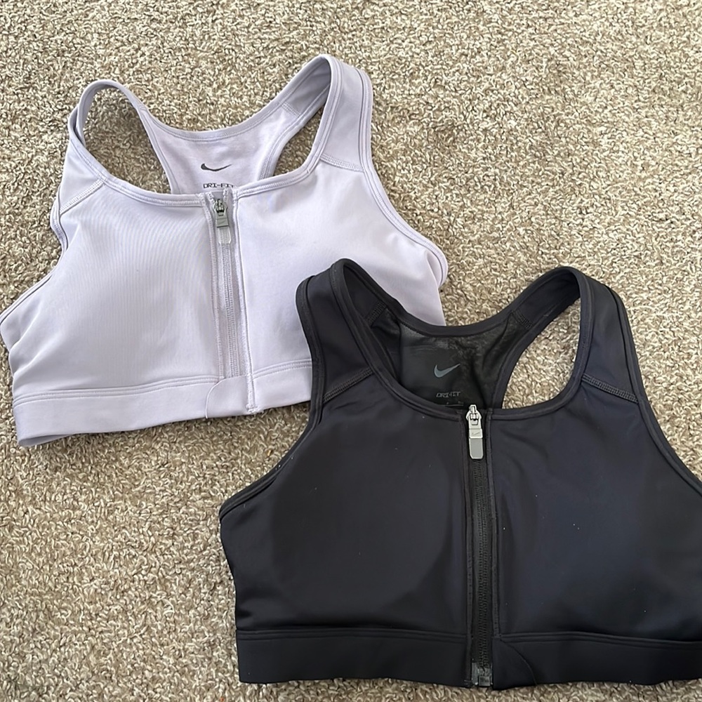 (2) Nike sports bras
